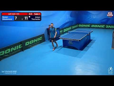 23:30 Roman Shtukovanyi 0-3 Artem Tkachenko West 5 WIN CUP 26.11.2022 | TABLE TENNIS WINCUP