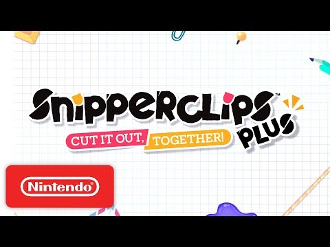 Snipperclips Plus: Cut It Out Together! - Announcement Trailer - Nintendo Switch thumbnail