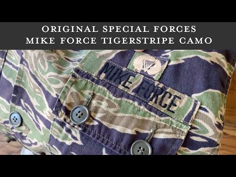 Original Vietnam Special Forces / Mike Force Tigerstripe Camo Uniform