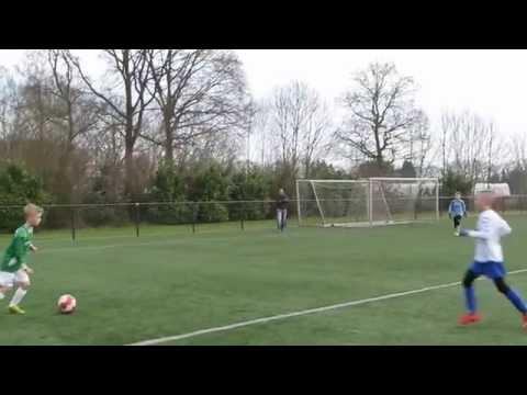 SDVB E2 - VVOG E2, 14 februari 2015. Eindstand 1-1