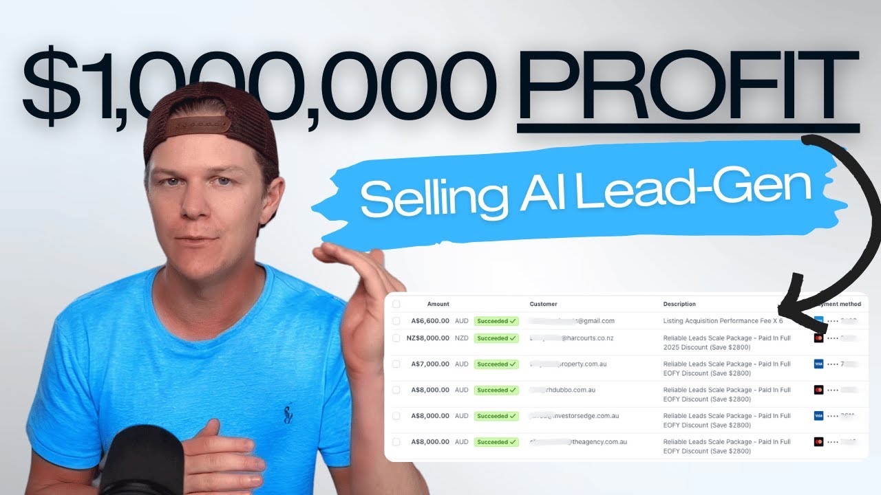 How To Make $1M Profit Selling AI Lead Gen