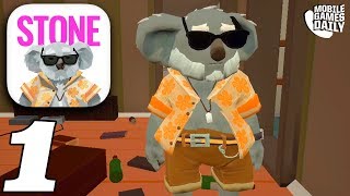 STONE (A Koala detective stoner noir) - ACT 1 - Gameplay Walkthrough Part 1 (iOS Android)