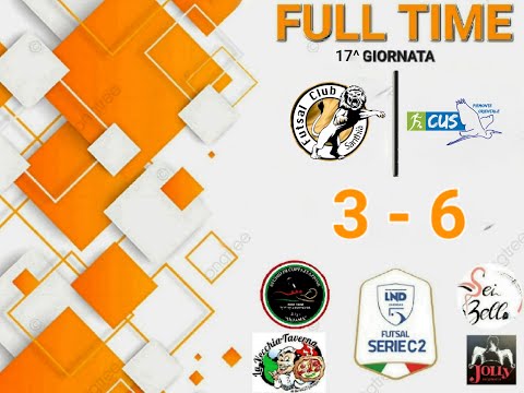 Futsal Club Santhià VS Cus Piemonte serie C2 HIGHLIGHTS HD