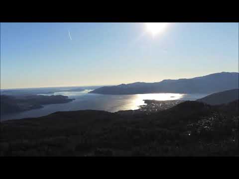 Lago Maggiore , Verbania , località Pian di Sole   riprese effettute con drone parrot Anafi
