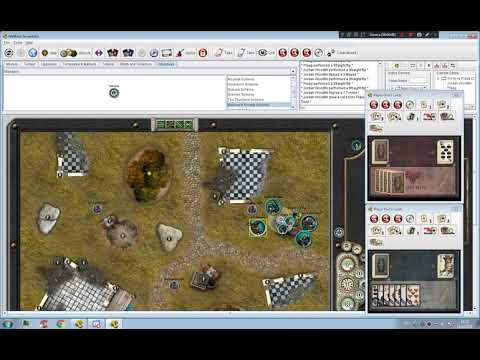 Malifaux Vassal AMF Game 2 Plaag(Tara) - TrickyKobold(McCabe)