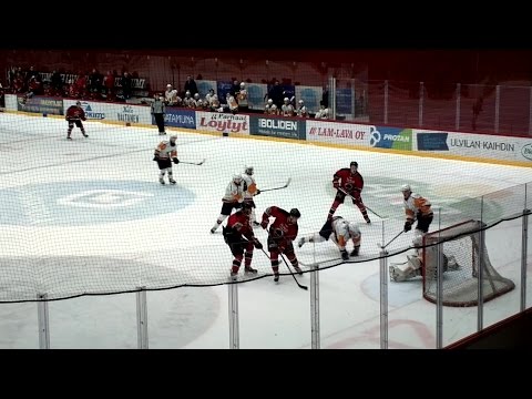 A-Ässät-Kiekko-Vantaa 10.1.2016. Henri Keskilohkon hattutemppumaali 7-1 !!!!!!!