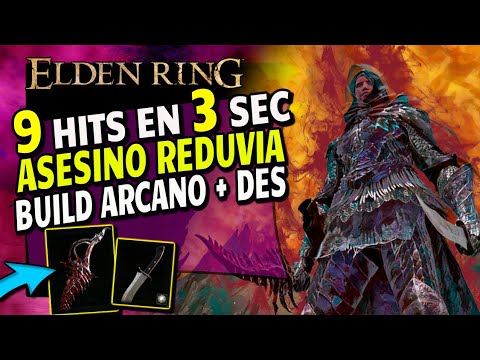 Elden Ring 9 HITS BEST BLEEDING BUILD with DUAL DAGGERS Reduvia Assassin - Arcane Dexterity Build...