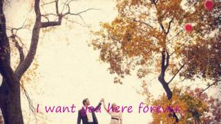 David Choi - By My Side (Lyrics)