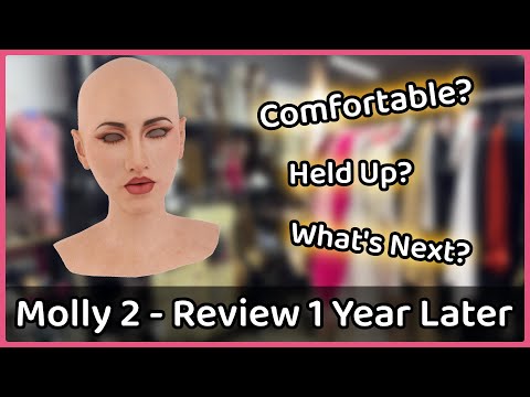 Molly 2 Silicone Female Mask Review 1 Year On - InTheMask MoliFX