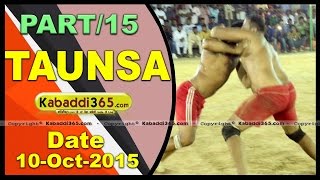 (13) Taunsa (Nawanshahr) Kabaddi Tournament 10 Oct 2015