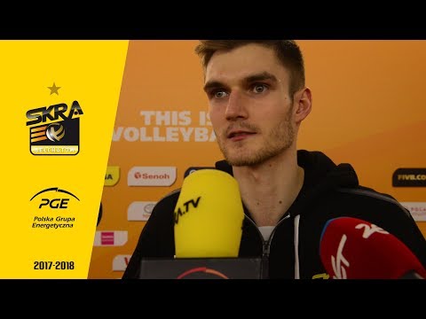 Komentarze po meczu PGE Skra - Cucine Lube | K.Kłos i S.Lisinac