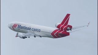 Last Martinair MD-11 departure from Amsterdam Schiphol Airport