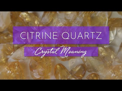 CITRINE CRYSTAL BENEFITS |  citrine for starseeds and lightworkers