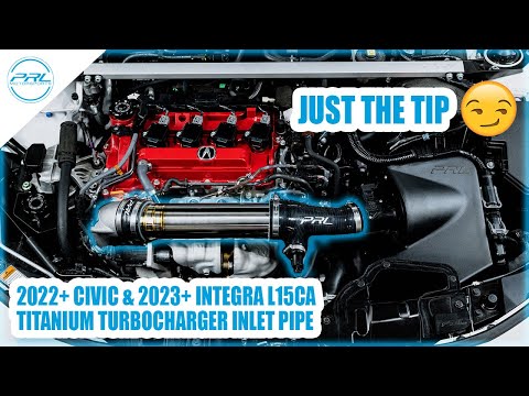 11th Gen Honda Civic 1.5L Turbo PRL Titanium Turbocharger Inlet Pipe Teaser