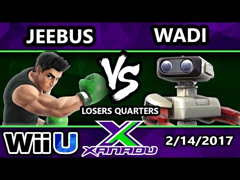 S@X 189 - Jeebus (Lil Mac) Vs. InC | Wadi (ROB) - SSB4 Losers Quarters - Smash for Wii U - Smash 4