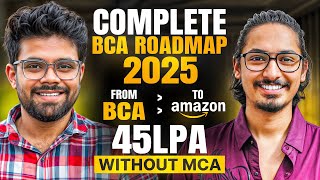 BCA to 50 LPA Amazon Without MCA | Complete BCA Roadmap 2025