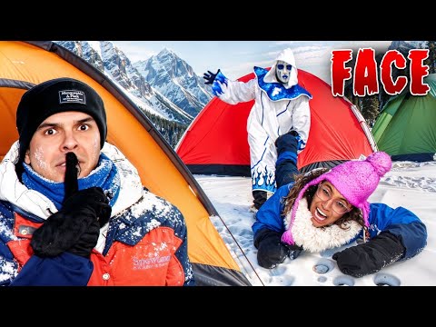 SNOW FACE APPEARS FOR THE FIRST TIME! - *Scary