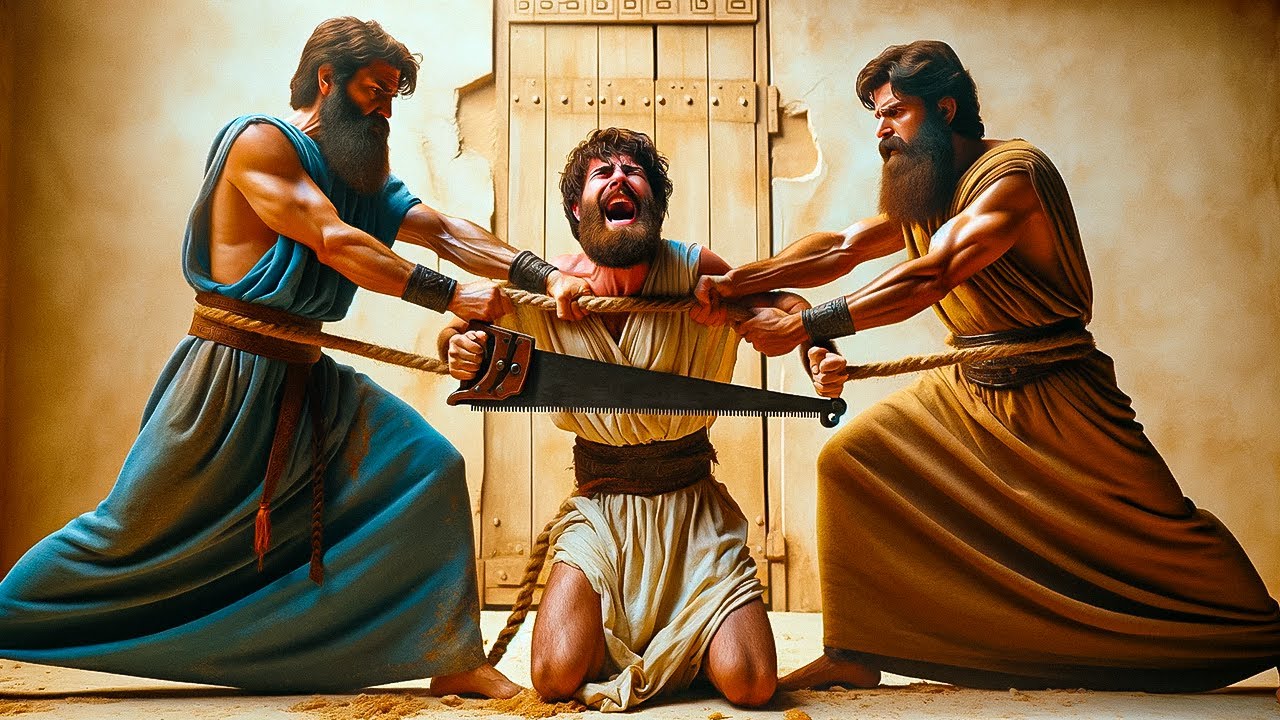 O Fim Horrível do Profeta Isaías nas Mãos do Rei Manassés