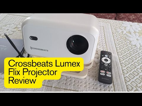 Crossbeats Lumex Flix Projector Unboxing and Review #unboxing #review