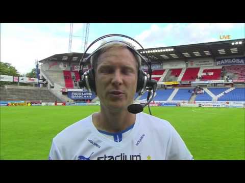 Andreas Johansson efter HIF-matchen