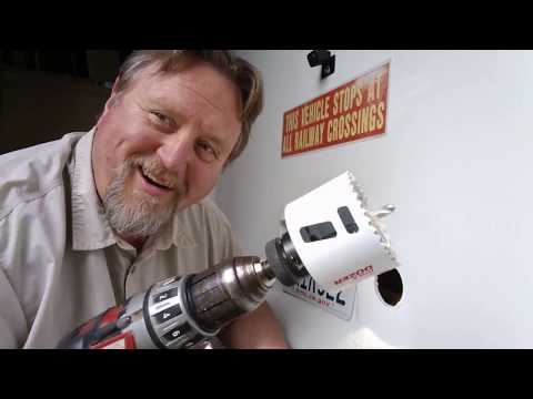 Shuttle bus rv conversion (Part 36) 30 Amp Shore Power Plug Install