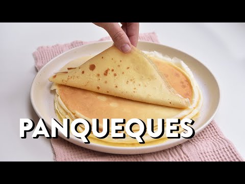 Basic pancake recipe that works for sweet or savory fillings!