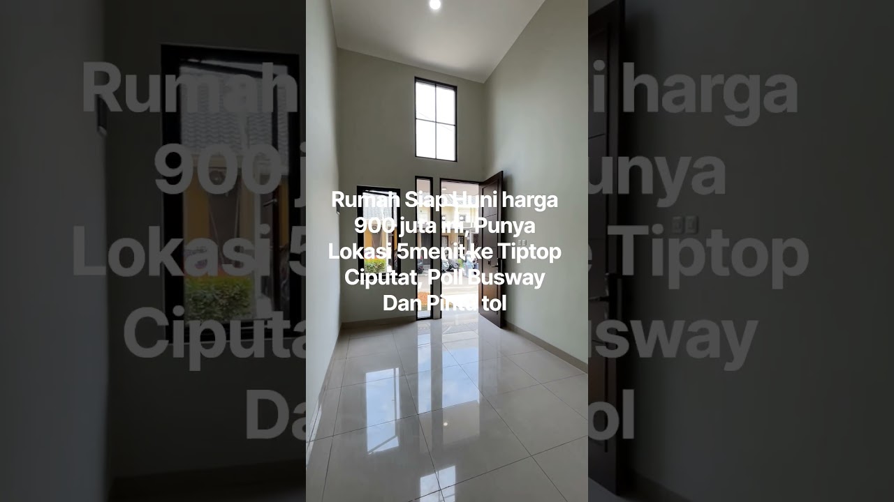 Ciputat House Near Toll Gate and Busway Pool