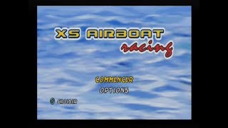 Gameplay Ps1 - Xs airboat racing PAL (2003)