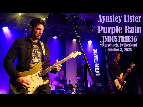 Aynsley Lister - Purple Rain (Prince) - INDUSTRIE36, Rorschach, Switzerland, October 3, 2025