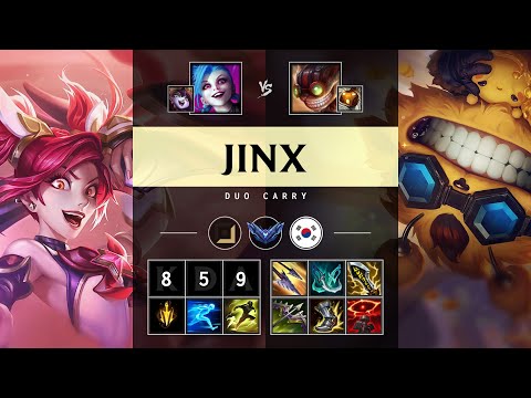 Jinx ADC vs Ziggs - KR Diamond Patch 25.14