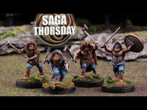 Paint, Games, Tabletop Simulator and more with Monty! SAGA THORSDAY 173