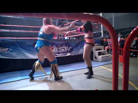 ASW Wrestling: April Anarchy (4/28/18) - Bambi Hall vs. Liiza Hall