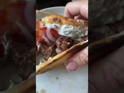 tão simples e delicioso #souvlaki #greekfood