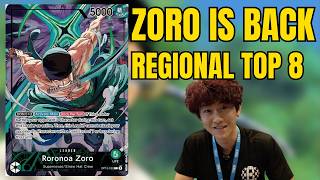 Green Zoro SHOCKED the Meta!? 🌿 Regional TOP 8 Deck Profile | One Piece TCG