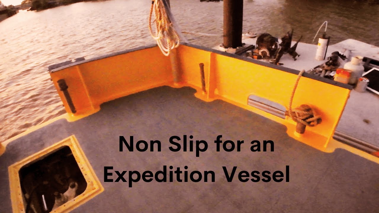 Non slip for an Expedition Vessel - Project Brupeg Ep.370