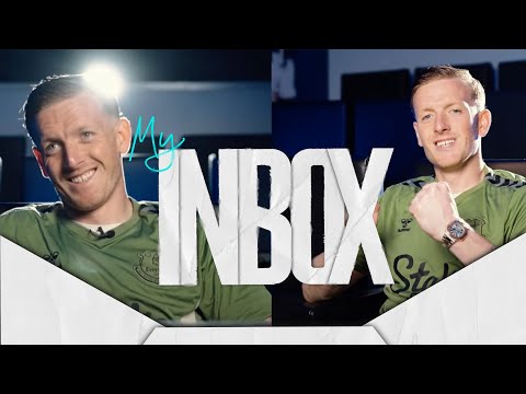 What's in JORDAN PICKFORD'S Inbox? | England's number one answers YOUR questions
