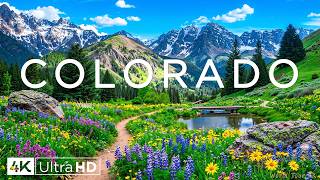 Colorado 4K | Snowy Rocky Peaks, Aspen Forests and Crystal Alpine Lake Landscapes