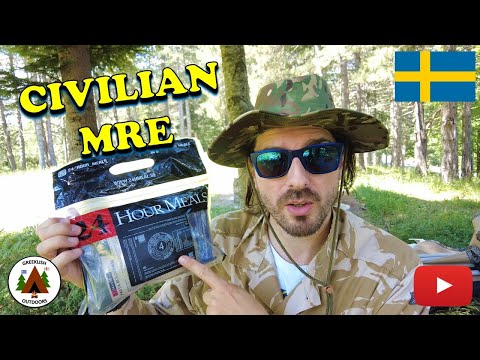 🇸🇪 Civilian Ration Pack by 24 Hour Meals - Straight Out of Sweden