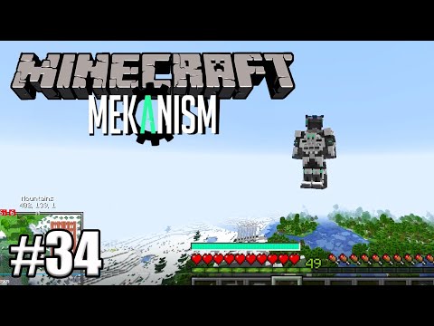 CREATIVE FLYING IN SURVIVAL!  SURVIVING WITH MEKANISM E34