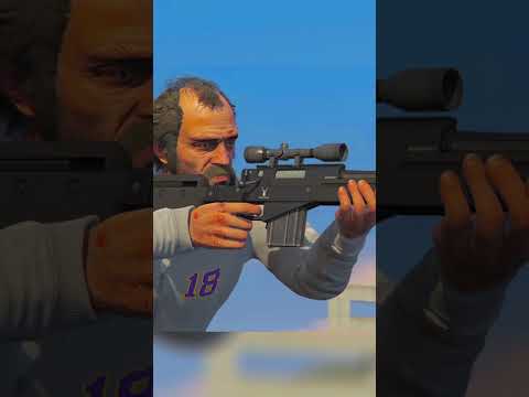 Trevor saves Michael 👑 #gta5 #gtav #grandtheftautov #gaming #viral #blowup #shorts