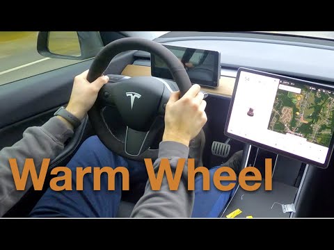 Warmer Tesla Model Y Wheel