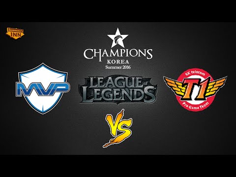 MVP vs. SK Telecom T1 | LCK Summer Split 2016 | W8D1 Game 1