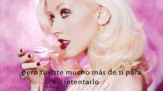 Cristina Aguilera - Understand (traducida en español)