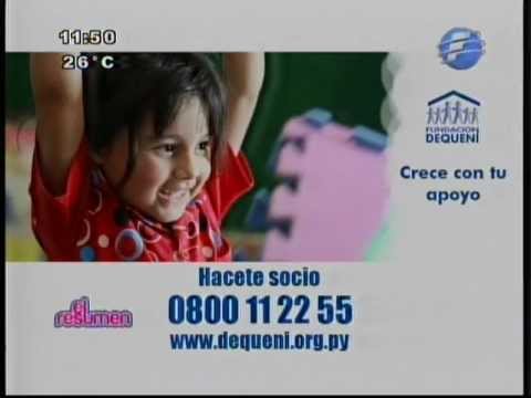 campaña de Dequení del jueves 16 de agosto 2012 el Resumen Telefuturo