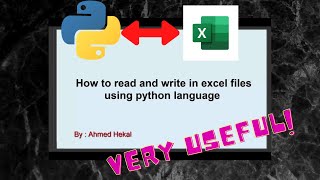 Download the video "read and write to excel in python (xlrd and openpyxl)"