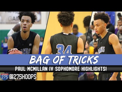 Paul McMillan IV was DEEP in his bag of tricks this season!