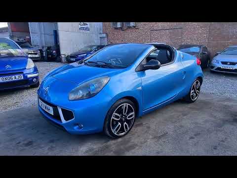 2011 Renault Wind Convertible Blue