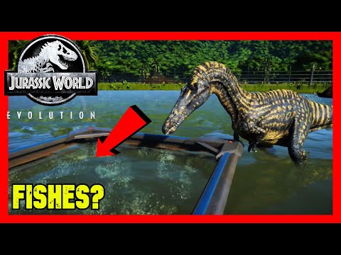 FISH FEEDER ANIMATION 2019 ► Jurassic World: Evolution Summer Update [AMAZING]😍