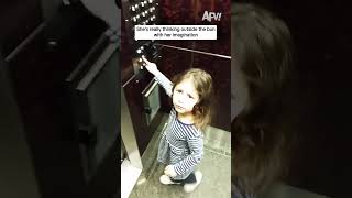 She's really thinking outside the bun with her imagination