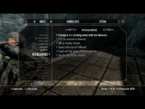 YouTube video about: When the cat's away skyrim?